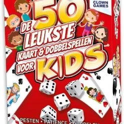 Clown Games Kids 50 Kaart&Dobbel Spellen -kaartspellen Verkoopwinkel 550x819