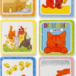 Bambolino Dikkie Dik Memo 52015 Kaartspel Kaarten Bij Elkaar Zoeken
