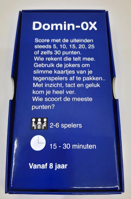 Domin-0X Kaartspel - Educatief Spel - Rekenspel - Uitgeverij IDEE 6 Domin-0X Kaartspel - Educatief Spel - Rekenspel - Uitgeverij IDEE - Afbeelding 4